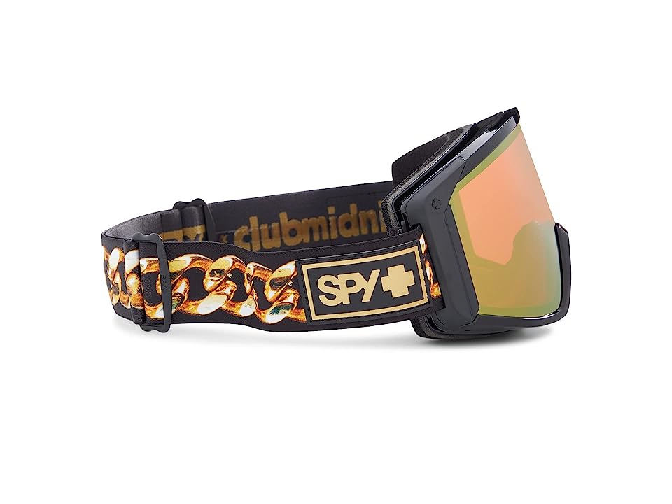 SPY Raider Snow Goggle Club Midnight - ML Rose Gold Spectra Mirror