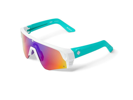 Spy Monolith Speed Matte White Teal -  Happy Gray Green Dark Purple Mirror