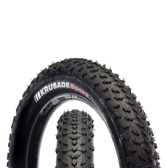 Kenda, Krusade, Tire, 20"x4.00, Wire, Clincher, SRC, 60, Black