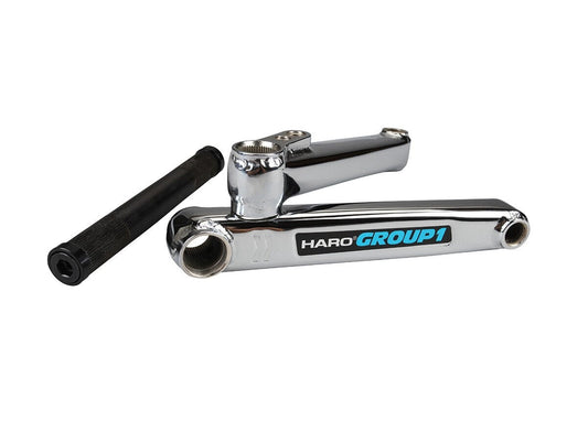HARO GROUP 1 CRANKS 175MM BLK