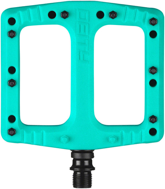 Deity, Deftrap, Platform Pedals, Body: Nylon, Spindle: Cr-Mo, Mint, Pair