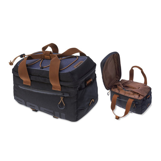 Basil, Miles Topcase, Rear top case, Black Slate