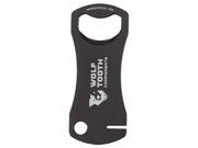 Wolf Tooth Components, Bottle Opener with Rotor Truing Tool, Black