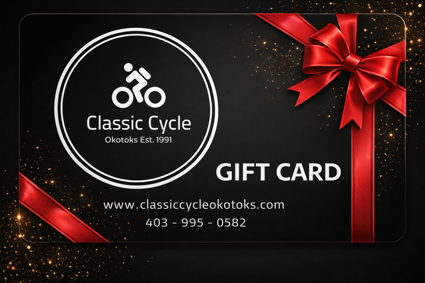 Classic Cycle Okotoks Gift Card