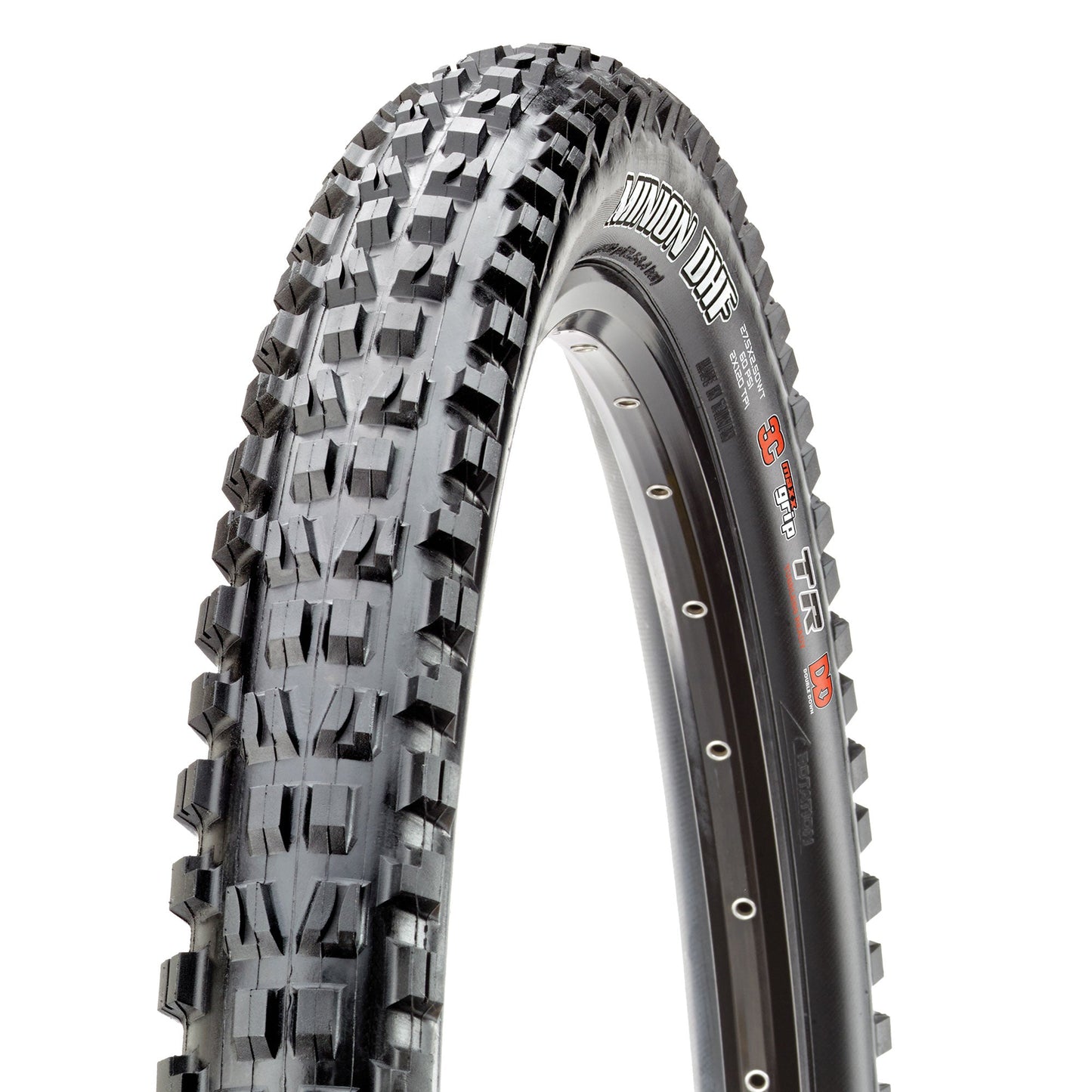 Maxxis, Minion DHF, Tire, 27.5''x2.60, Folding, Tubeless Ready, 3C Maxx Terra, EXO+, Wide Trail, Black