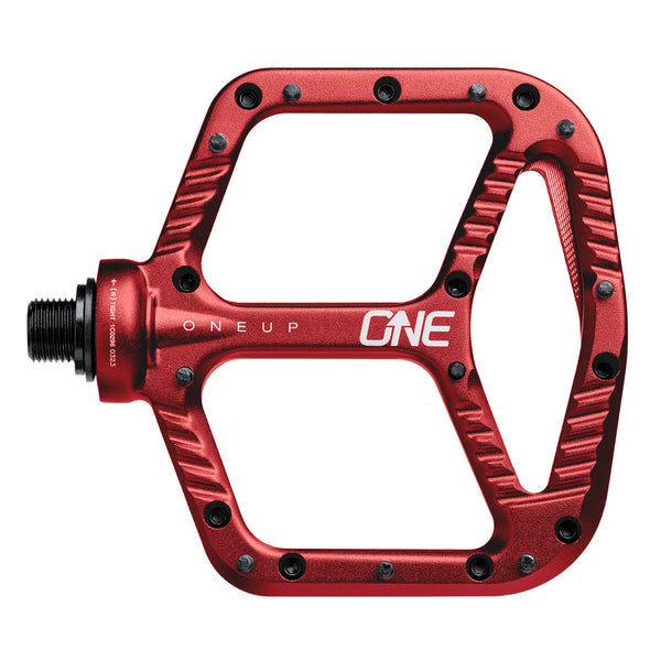 One Up Aluminum Pedal RED L