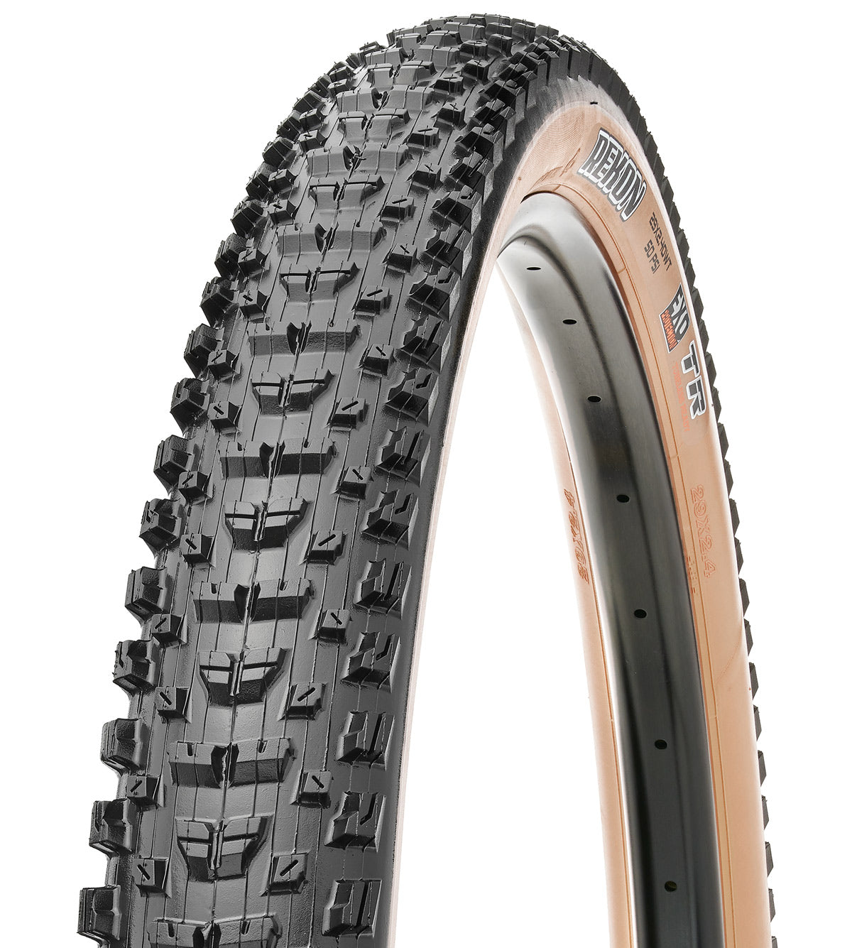 Maxxis, Rekon, Tire, 27.5''x2.40, Folding, Tubeless Ready, 3C Maxx Terra, EXO, 60TPI, Black