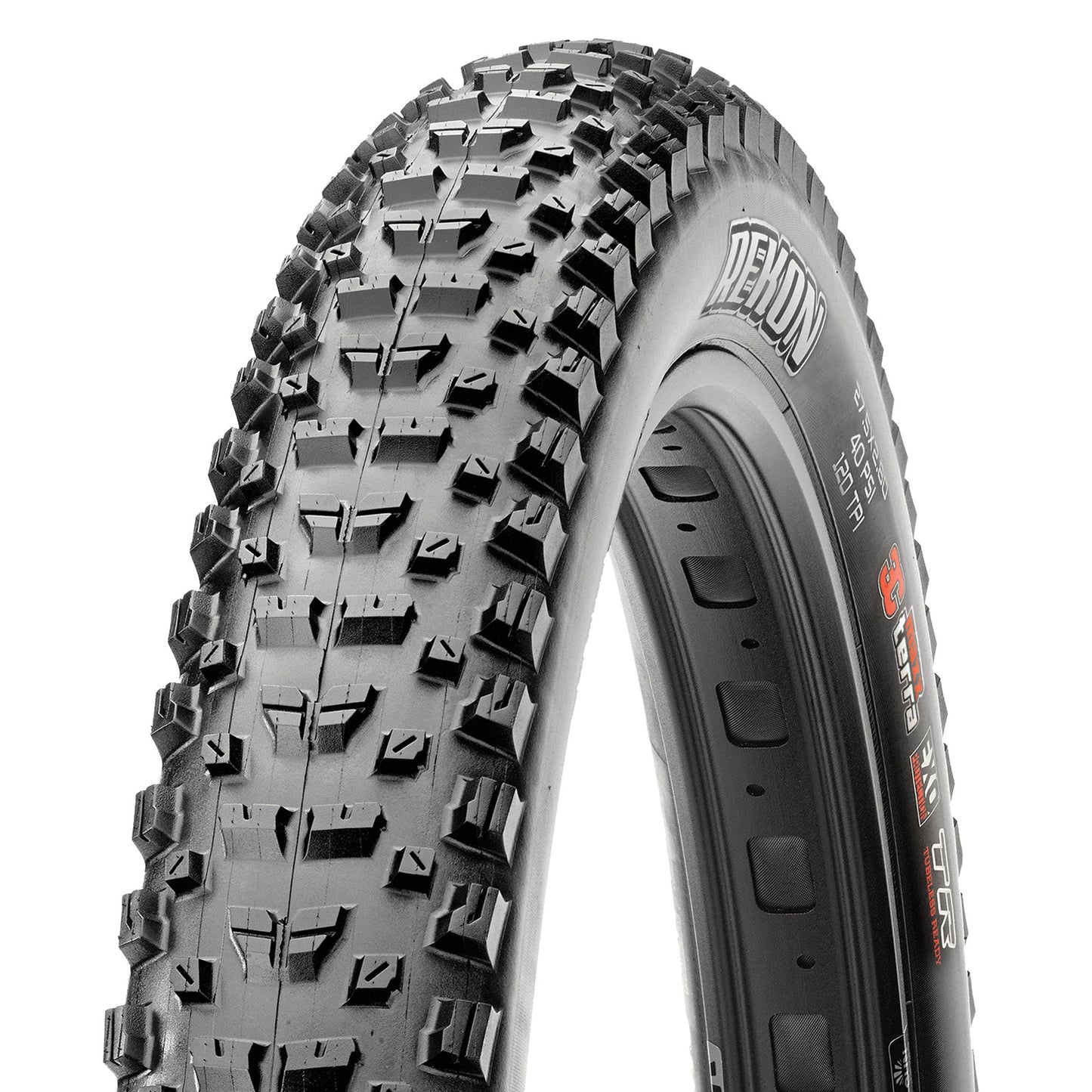 Maxxis, Rekon, Tire, 27.5''x2.40, Folding, Tubeless Ready, 3C Maxx Terra, EXO, 60TPI, Black