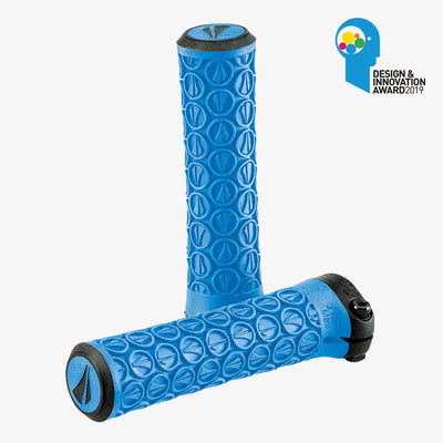 SDG Components Slater Jr Grips 115mm Pair Cyan Blue