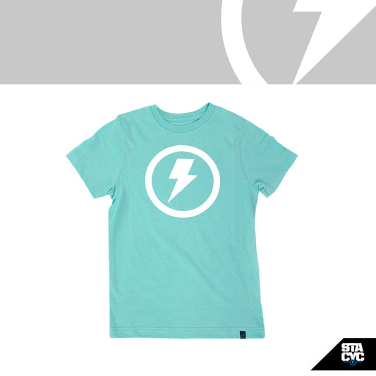 T-SHIRT BOLT LOGO - KIDS | M | MINT