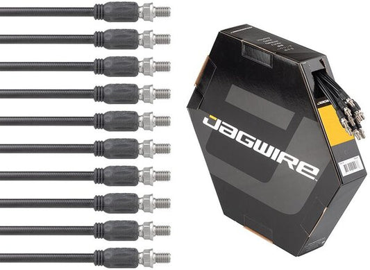 Jagwire, Sport, 2000mm, Black, Each, SRAM Guide RSC (A1), Guide RS (A1), Guide R (A1), Level TL (A1), DB5, Avid Elixir R, CR, CR Mag, 5, 7, 9, X0, XX 2012–2016, XX World Cup 2012, 7 Trail, 9 Trail, X0 Trail