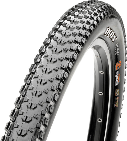 Maxxis, Ikon, Tire, 26''x2.20, Wire, Clincher, Single, 60TPI, Black