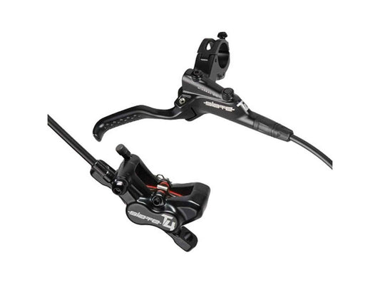 TRP, Slate T4, MTB Hydraulic Disc Brake, Right, Post mount, Disc: Not included, 306g, Black