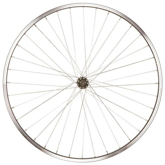 Wheel Shop, Alex DM18 700c Black/ Shimano FH-TY500, Wheel, Rear, 700C / 622, Holes: 36, QR, 135mm, Rim, Shimano 7