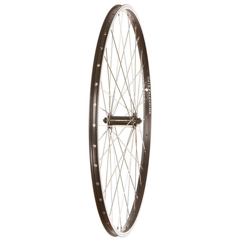 Wheel Shop, Alex DM18 700c Black/ Shimano FH-TY500, Wheel, Rear, 700C / 622, Holes: 36, QR, 135mm, Rim, Shimano 7